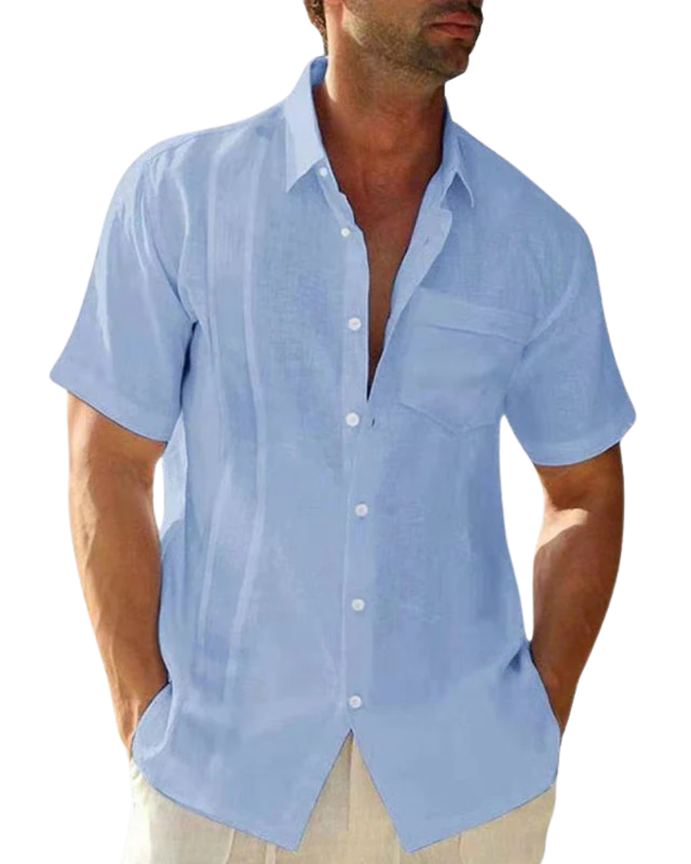 Ram¨®n? - Camisa c¨®moda para hombre con presencia moderna