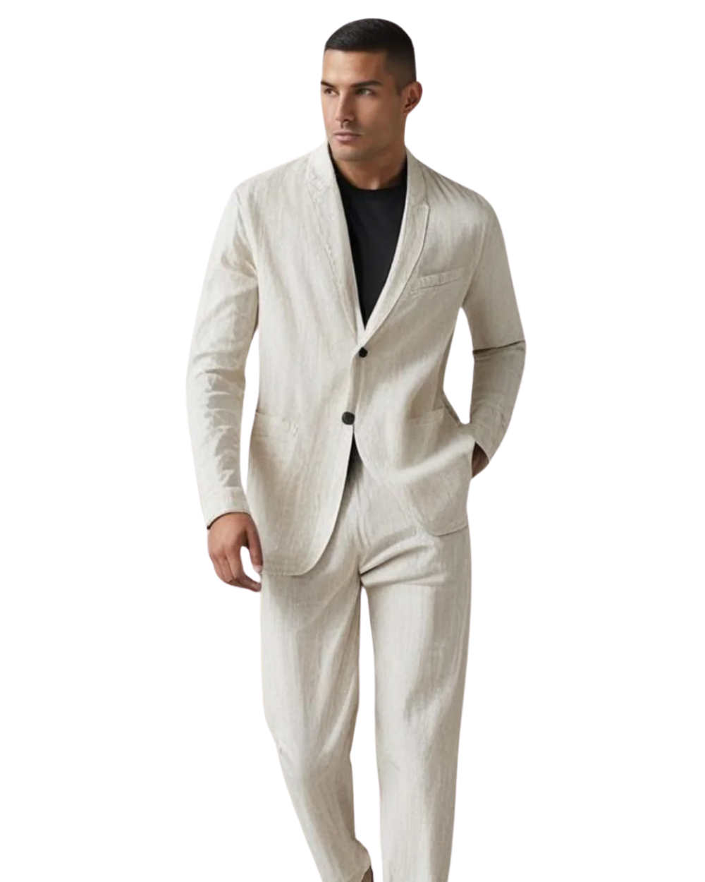 Massimo? - Conjunto Elegant Linen premium con estilo sofisticado
