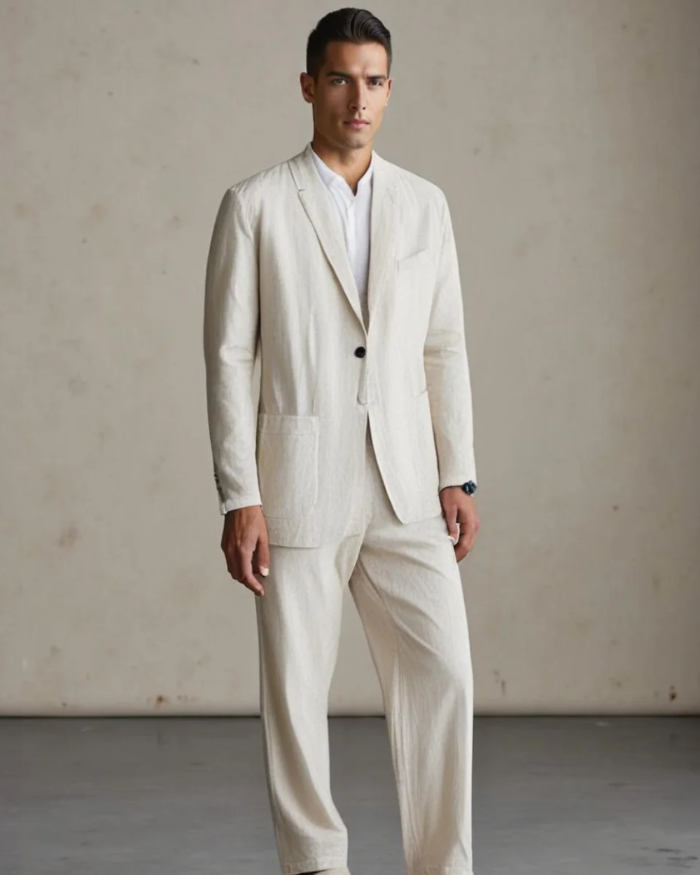 Massimo? - Conjunto Elegant Linen premium con estilo sofisticado