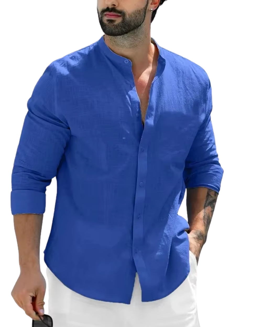 Nicol¨¢s? - Camisa c¨®moda para hombre con presencia moderna