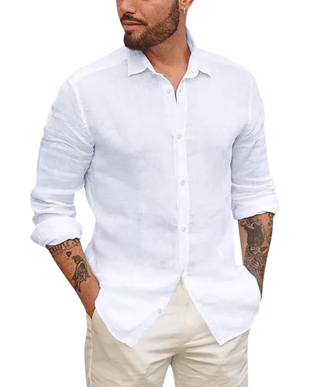 Marcos? - Camisa ligera premium con ca¨ªda perfecta