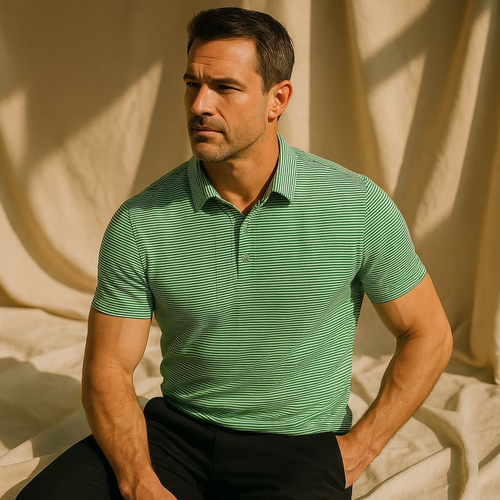 Vicente? - Polo de Rayas Refinado