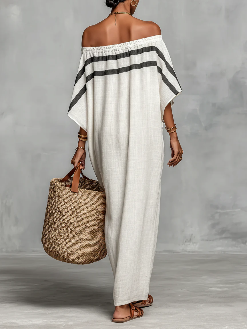 Marisol | Vestido Maxi Escote Ca¨ªdo