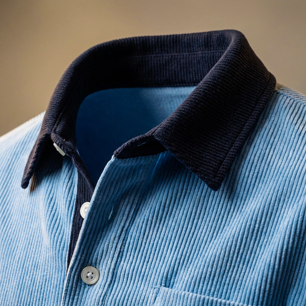 Valentino? - Elegante Polo de Pana