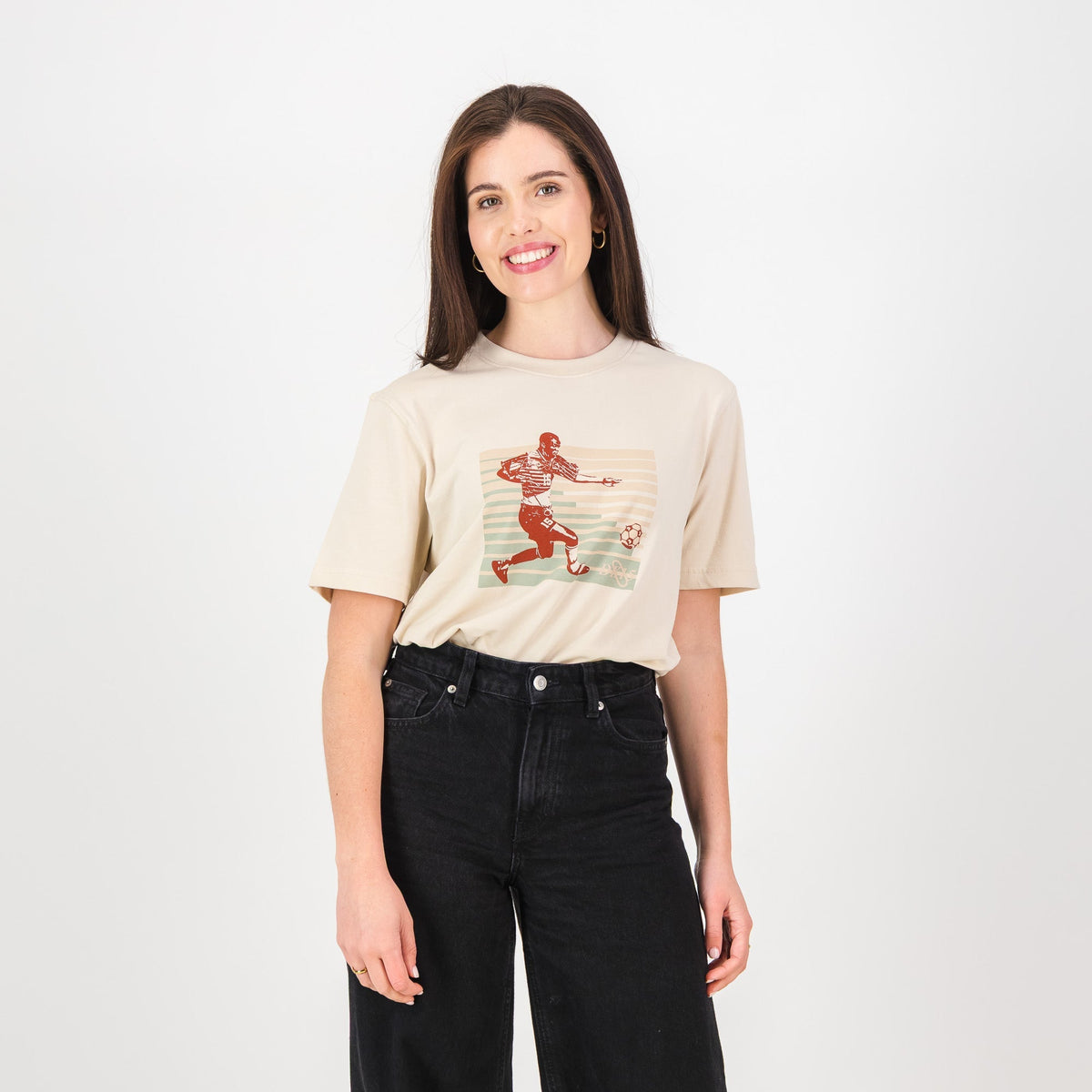 Doctor Khumalo 15 Regular Crew Tee-Ivory