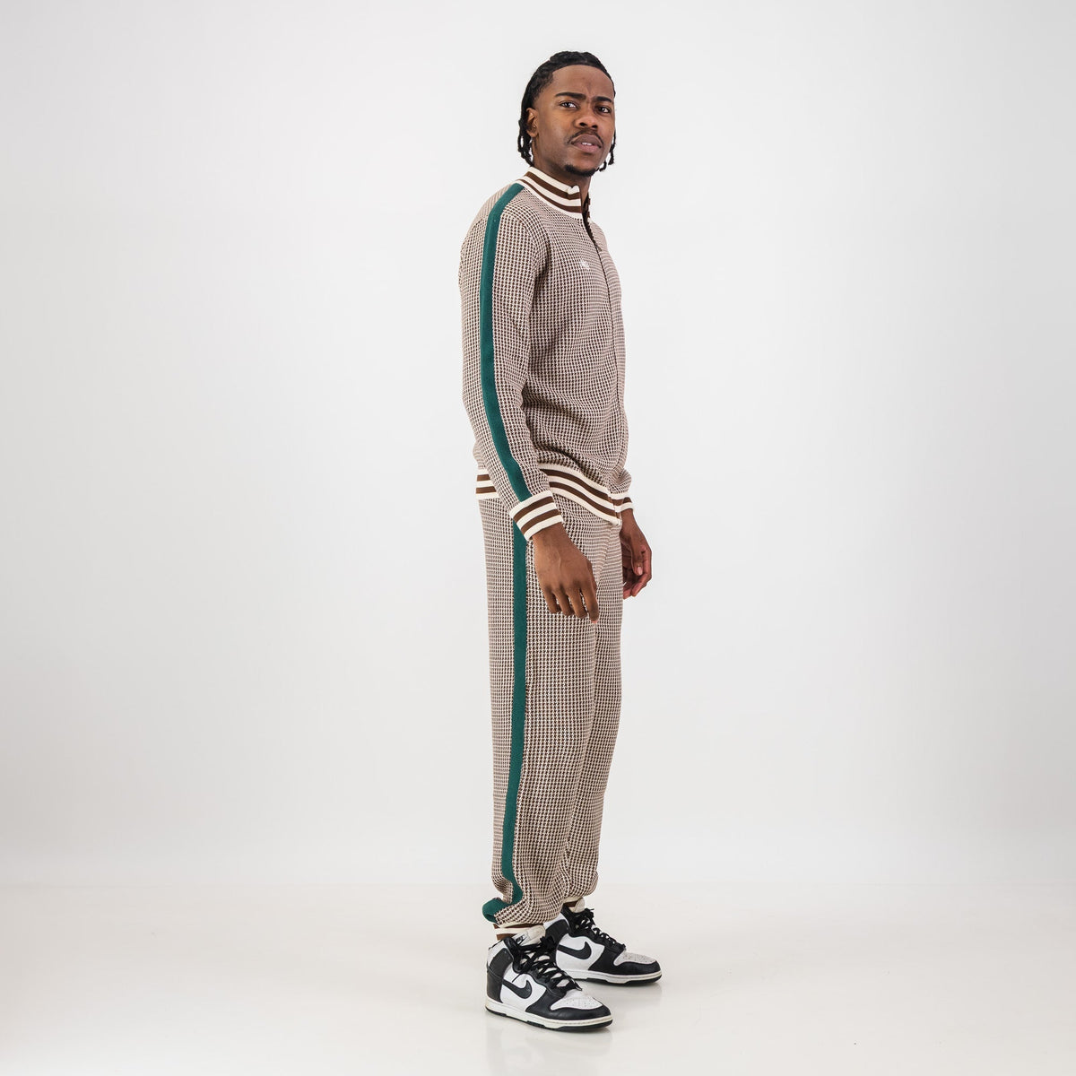 Doctor Khumalo Knitted Track Pants-Ivory