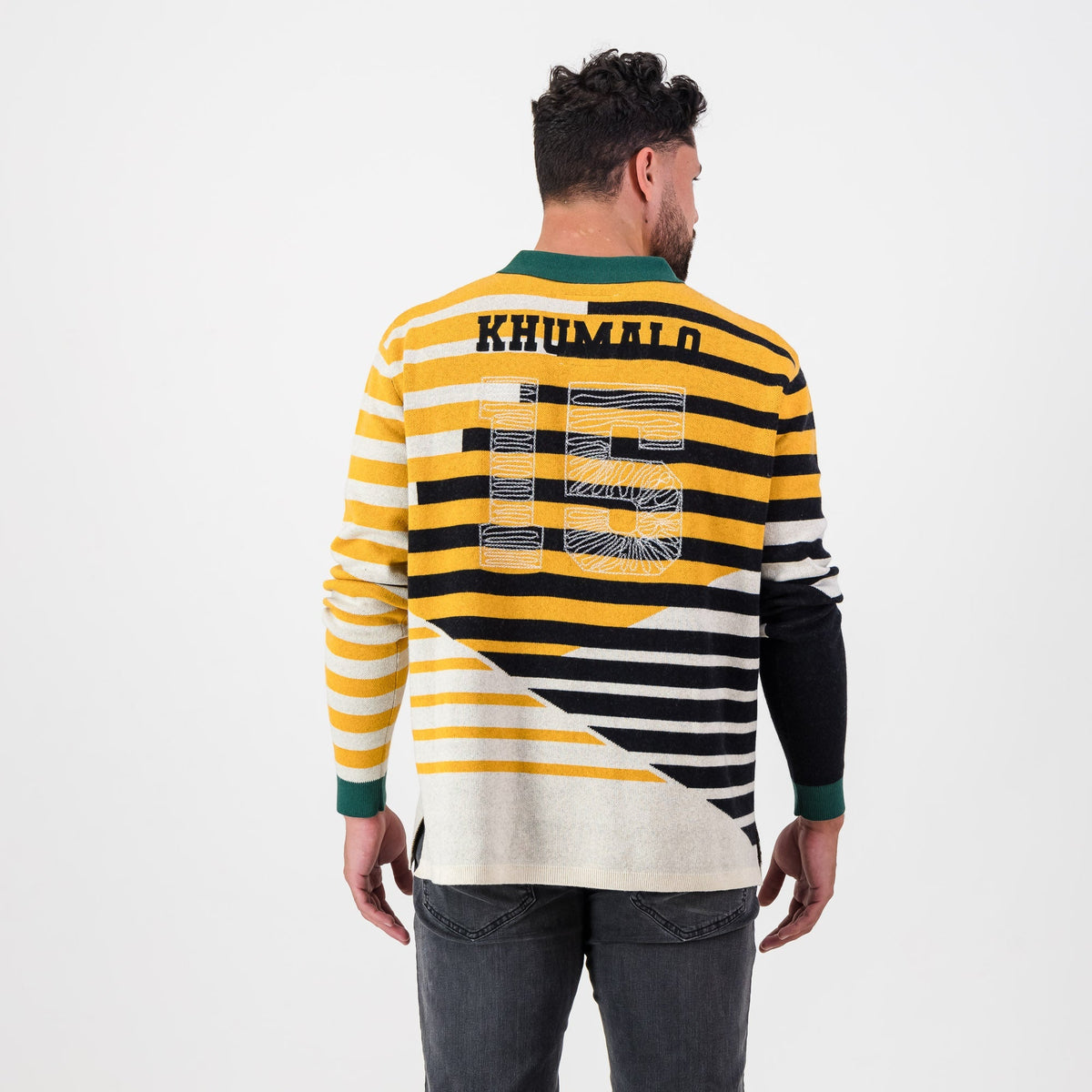 Doctor Khumalo LS Knitted Jersey-Ivory