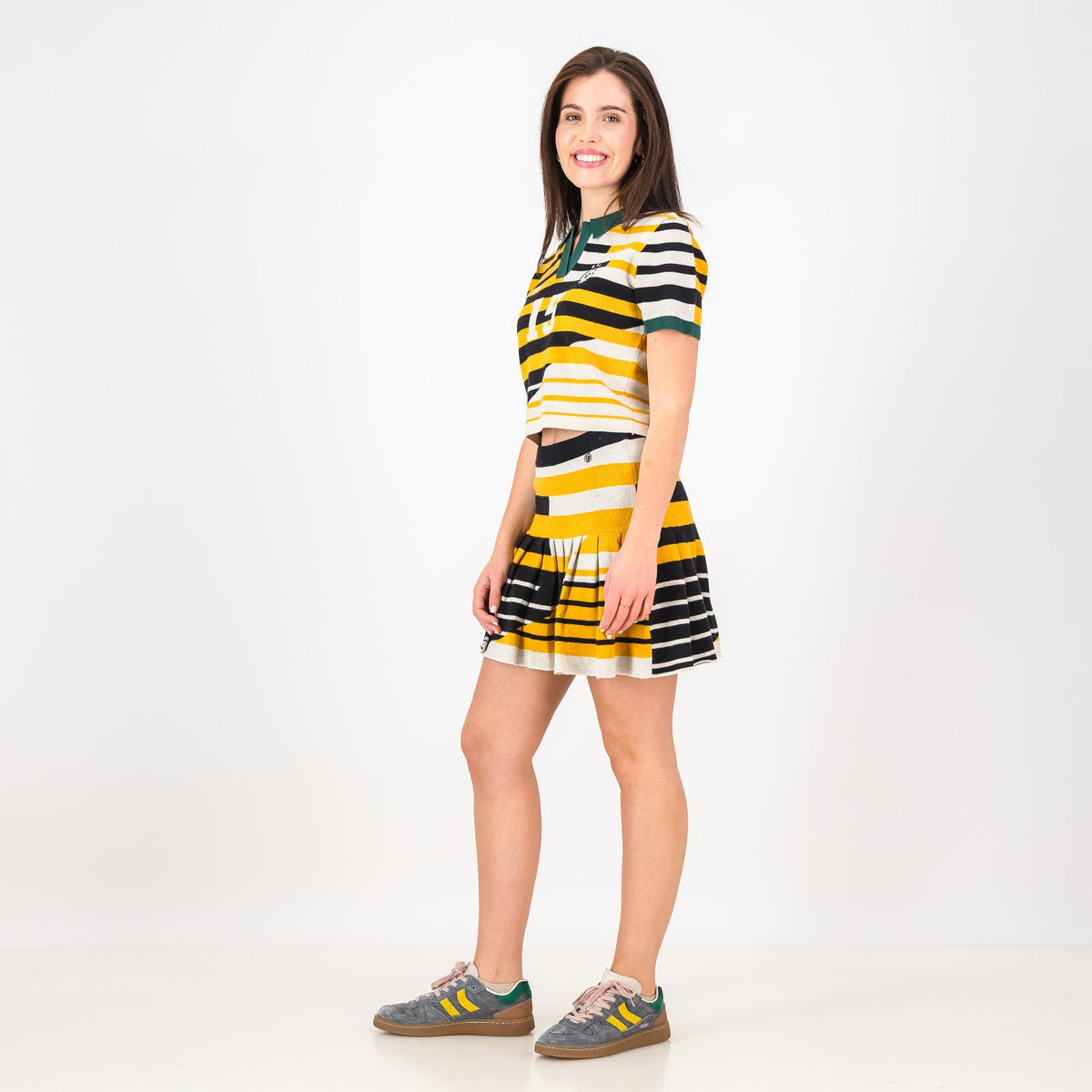 Doctor Khumalo Ladies Crop SS Jersey- Ivory