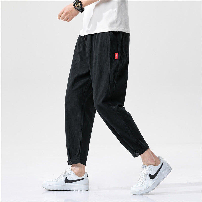 Theo - Pantalones Ajustados de Algod¨®n