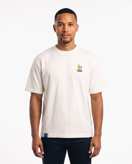 France Football Icon Boxy Tee White