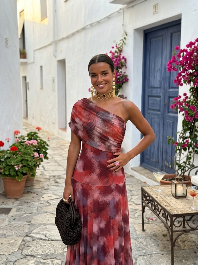 Valeria | Vestido maxi elegante y sencillo