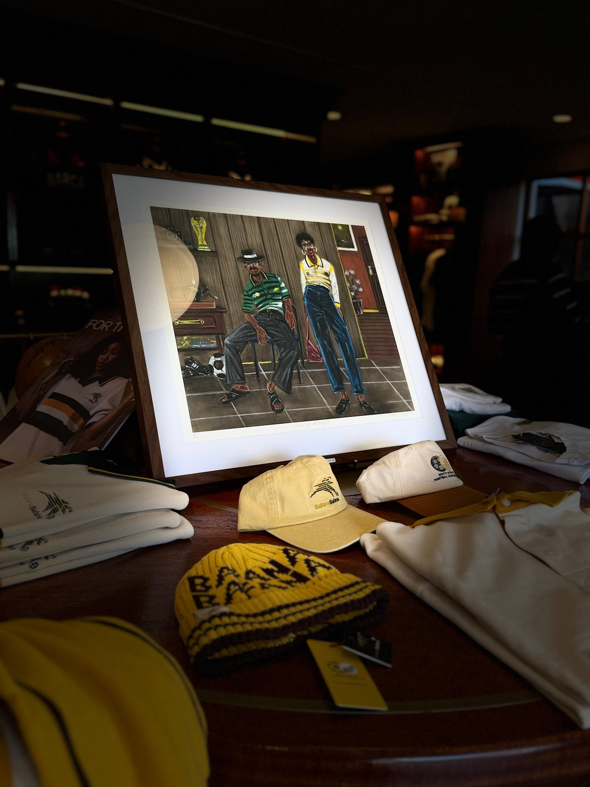 Stephen Langa x Old School: Bafana Bafana Heritage Print