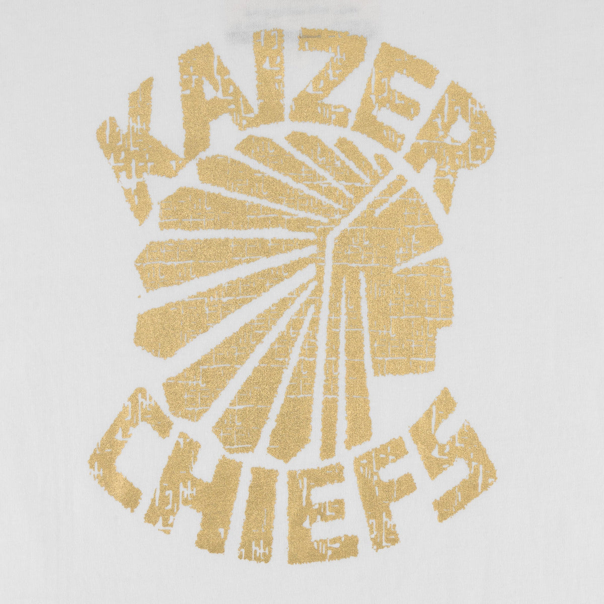 Kaizer Chiefs Vintage Regular Crew Tee-White