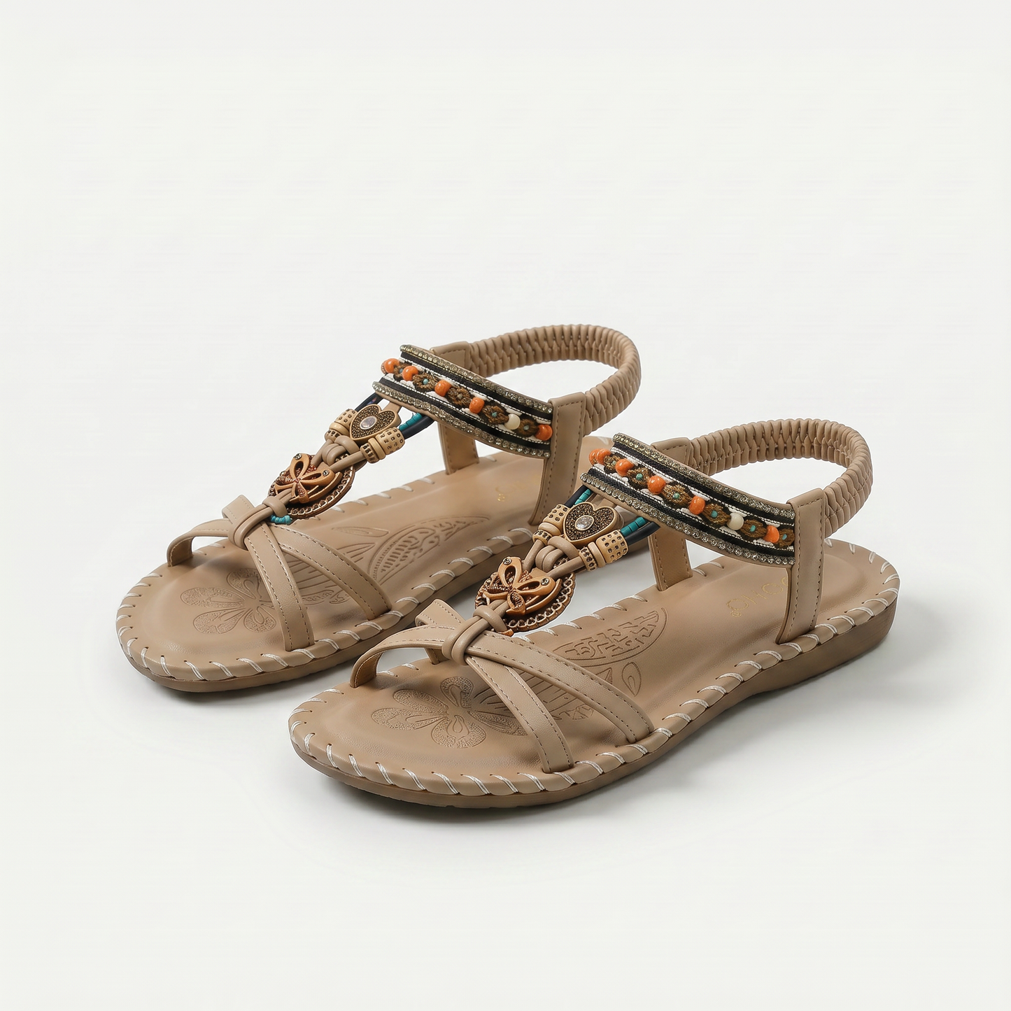 MAREVA? | Sandalias con Plantilla Acolchada Estilo Ibiza