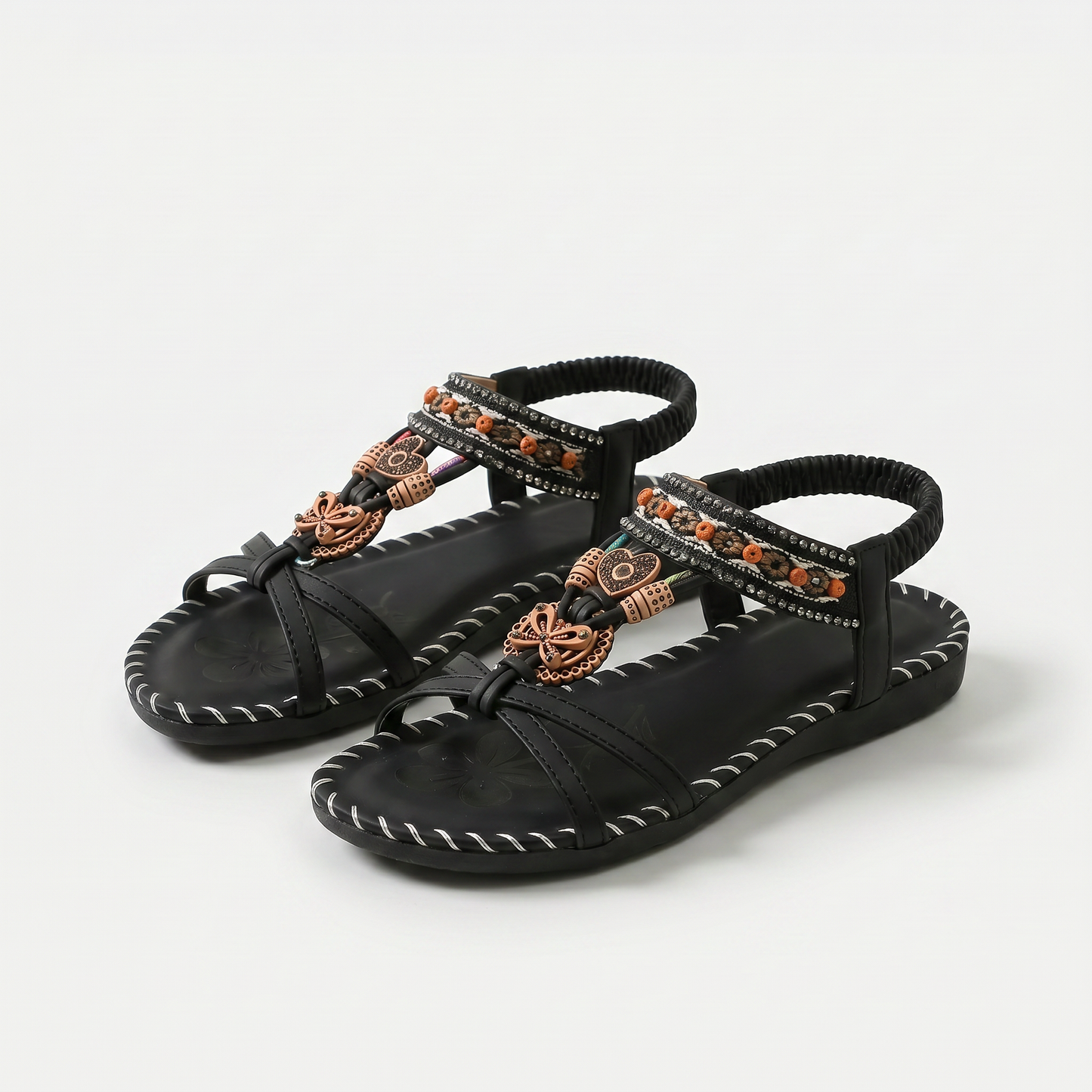 MAREVA? | Sandalias con Plantilla Acolchada Estilo Ibiza