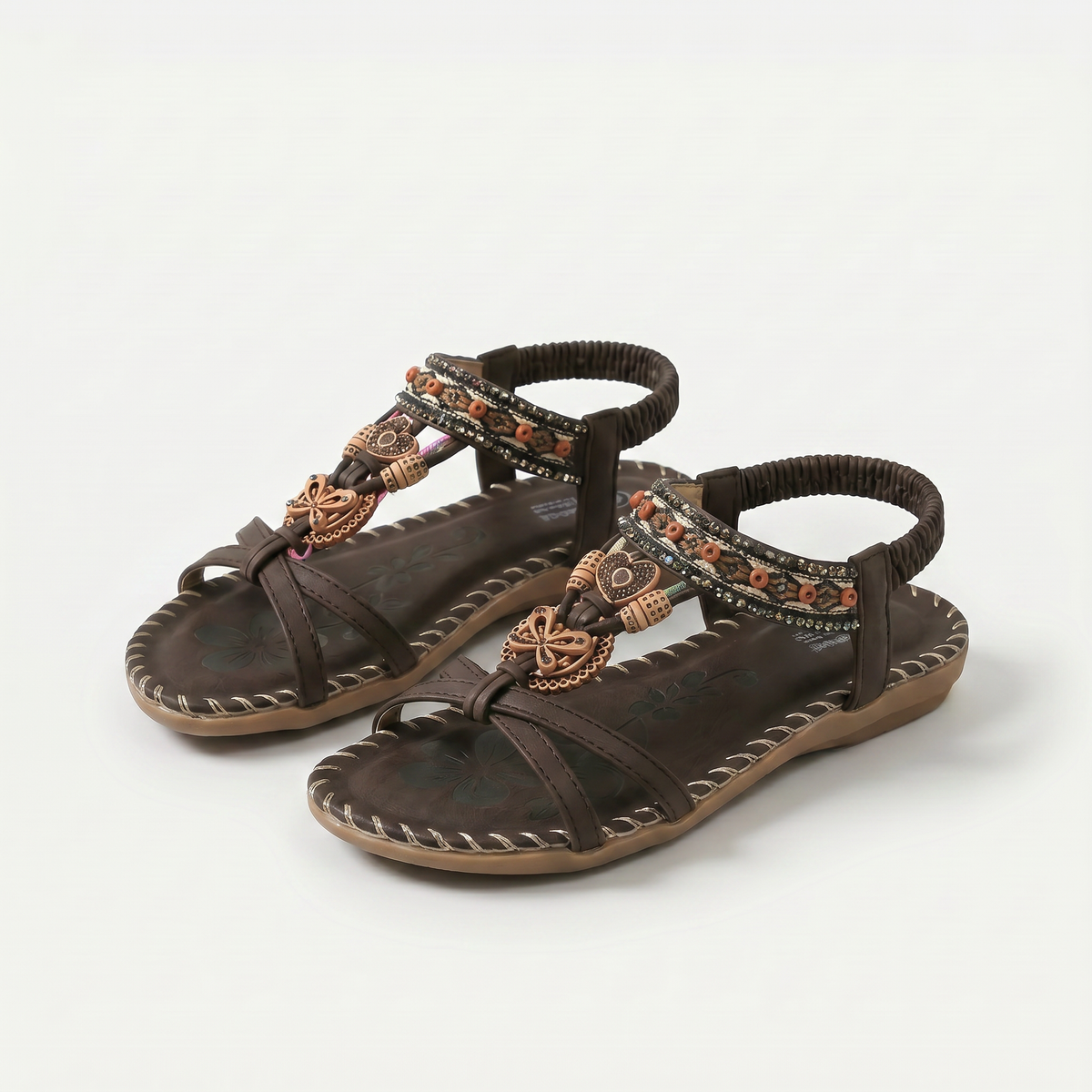 MAREVA? | Sandalias con Plantilla Acolchada Estilo Ibiza