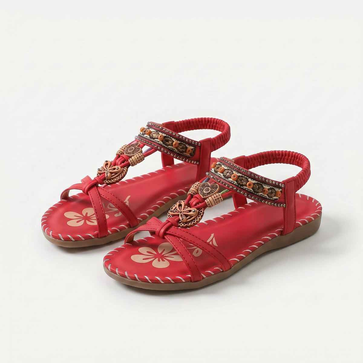 MAREVA? | Sandalias con Plantilla Acolchada Estilo Ibiza