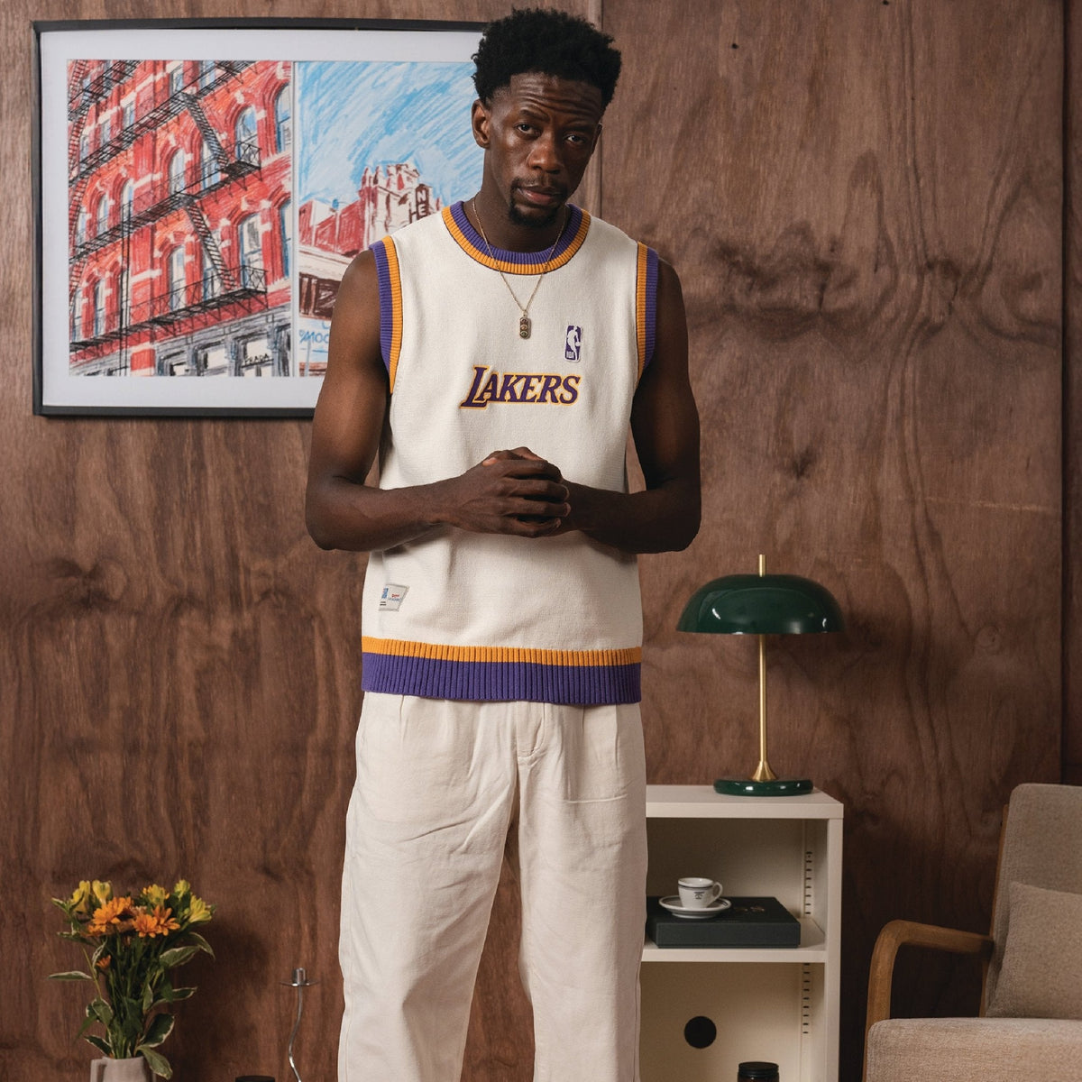 NBA LA Lakers Knitwear Vest