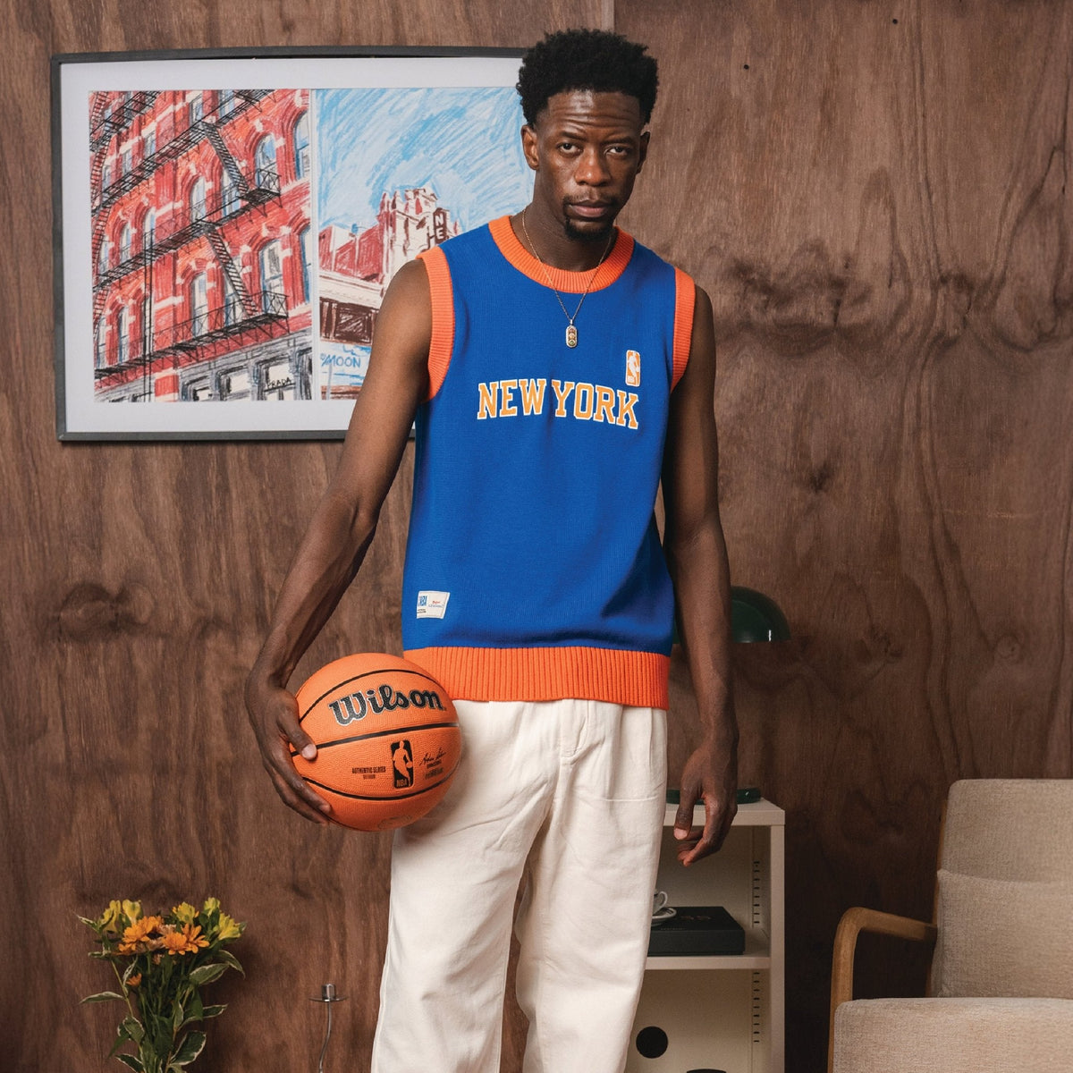 NBA New York Knicks Knitwear Vest