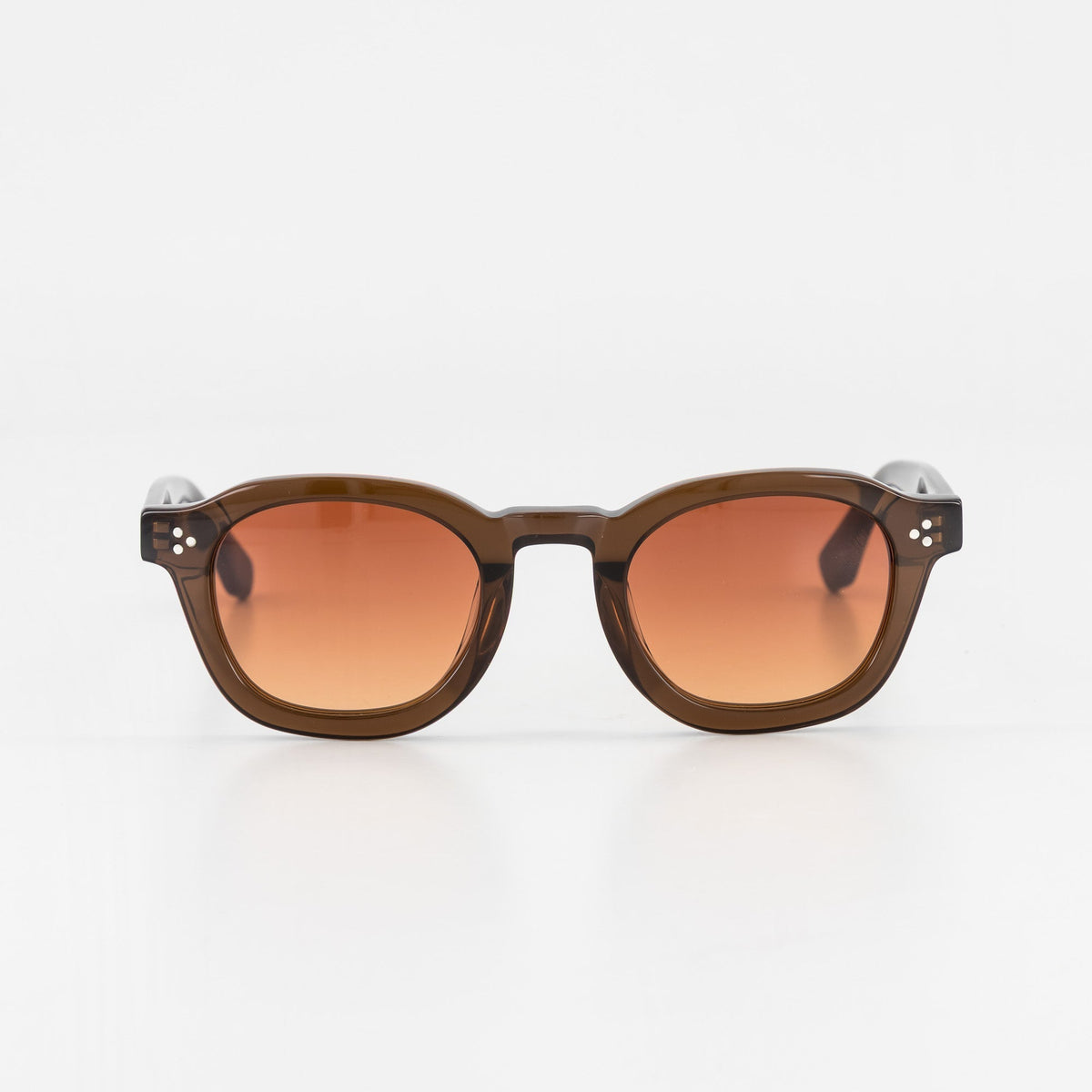 Old School Leisure Heritage Acetate Sunglasses – Tobacco Brown