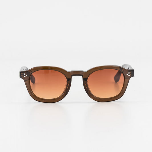 Old School Leisure Heritage Acetate Sunglasses – Tobacco Brown