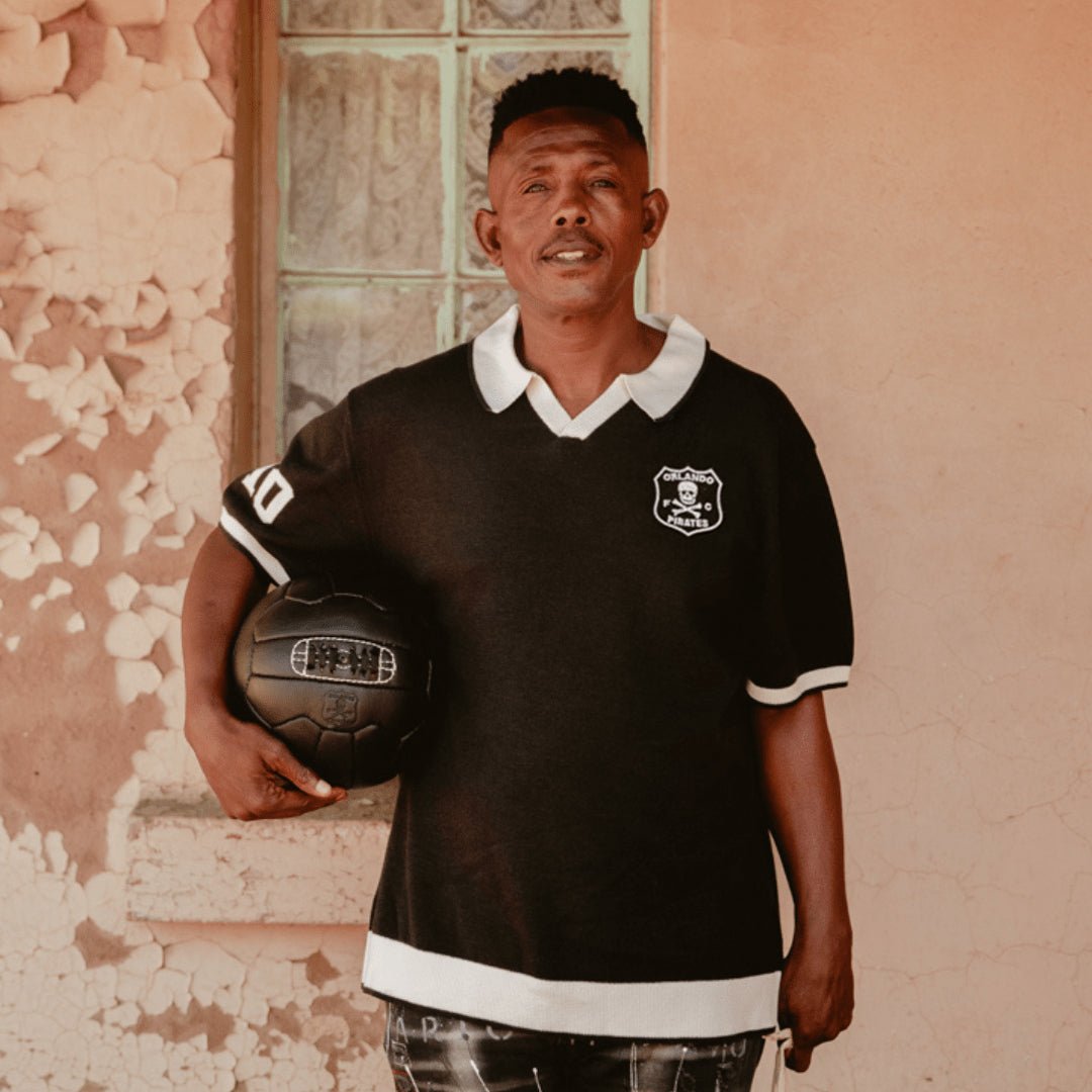 Orlando Pirates Knitted SS Jersey-Black