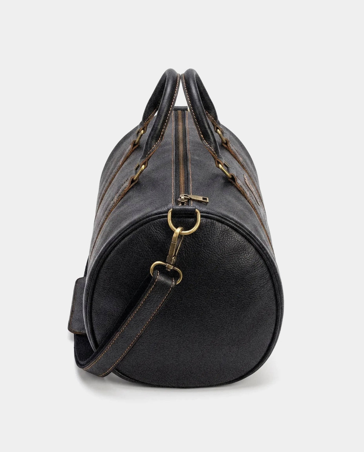 Orlando Pirates Leather Duffel Bag Black