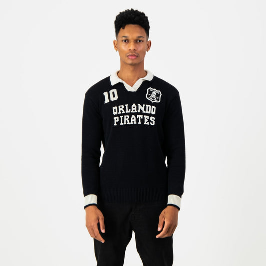 Orlando Pirates Knitted LS Jersey-Black