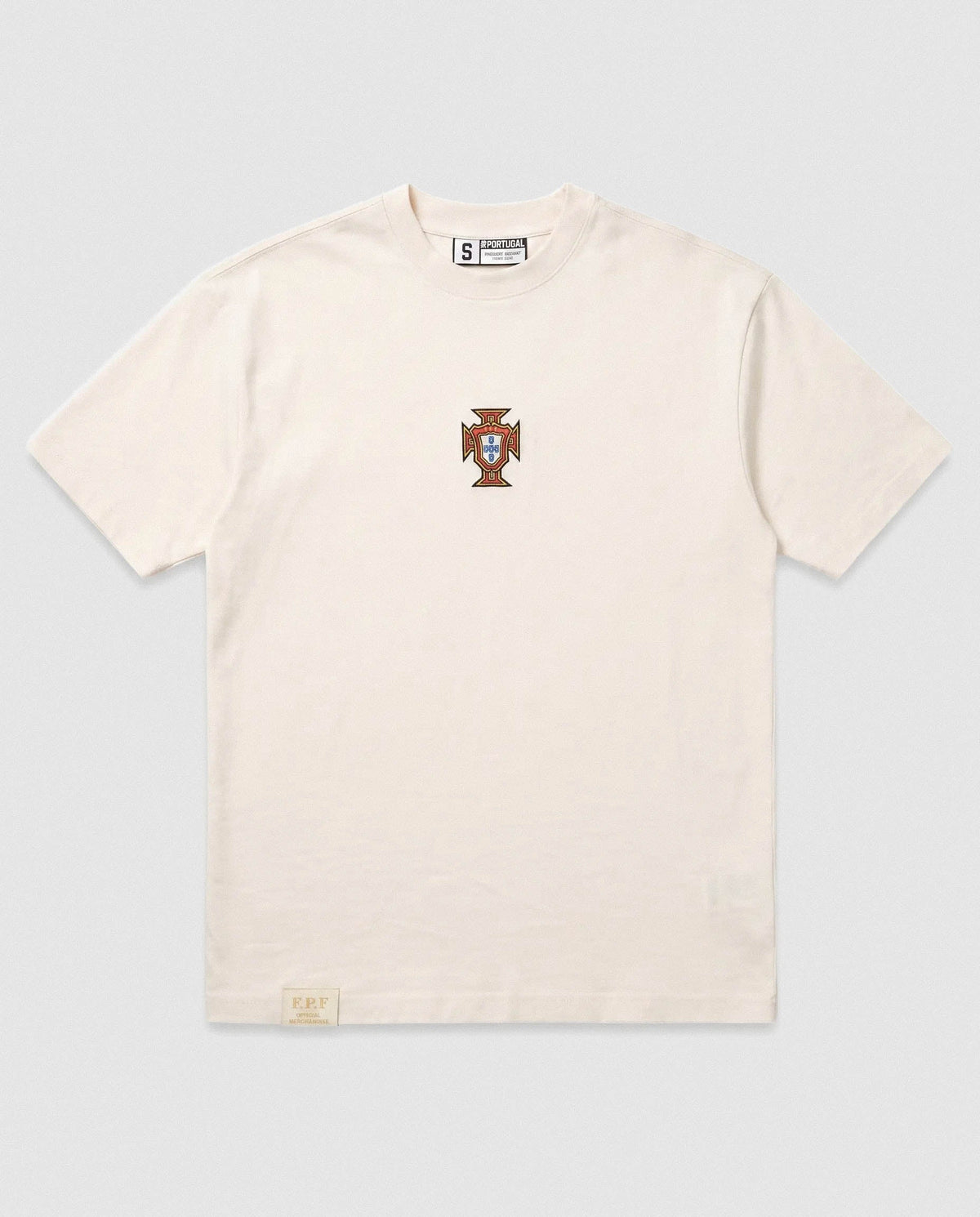 Portugal Legacy Relaxed Crew Tee White