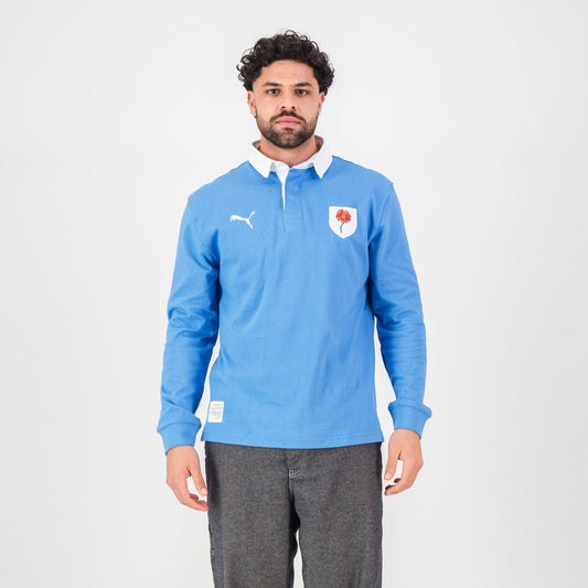 Provincial Bulls Daisy LS Rugby Jersey-Palace Blue