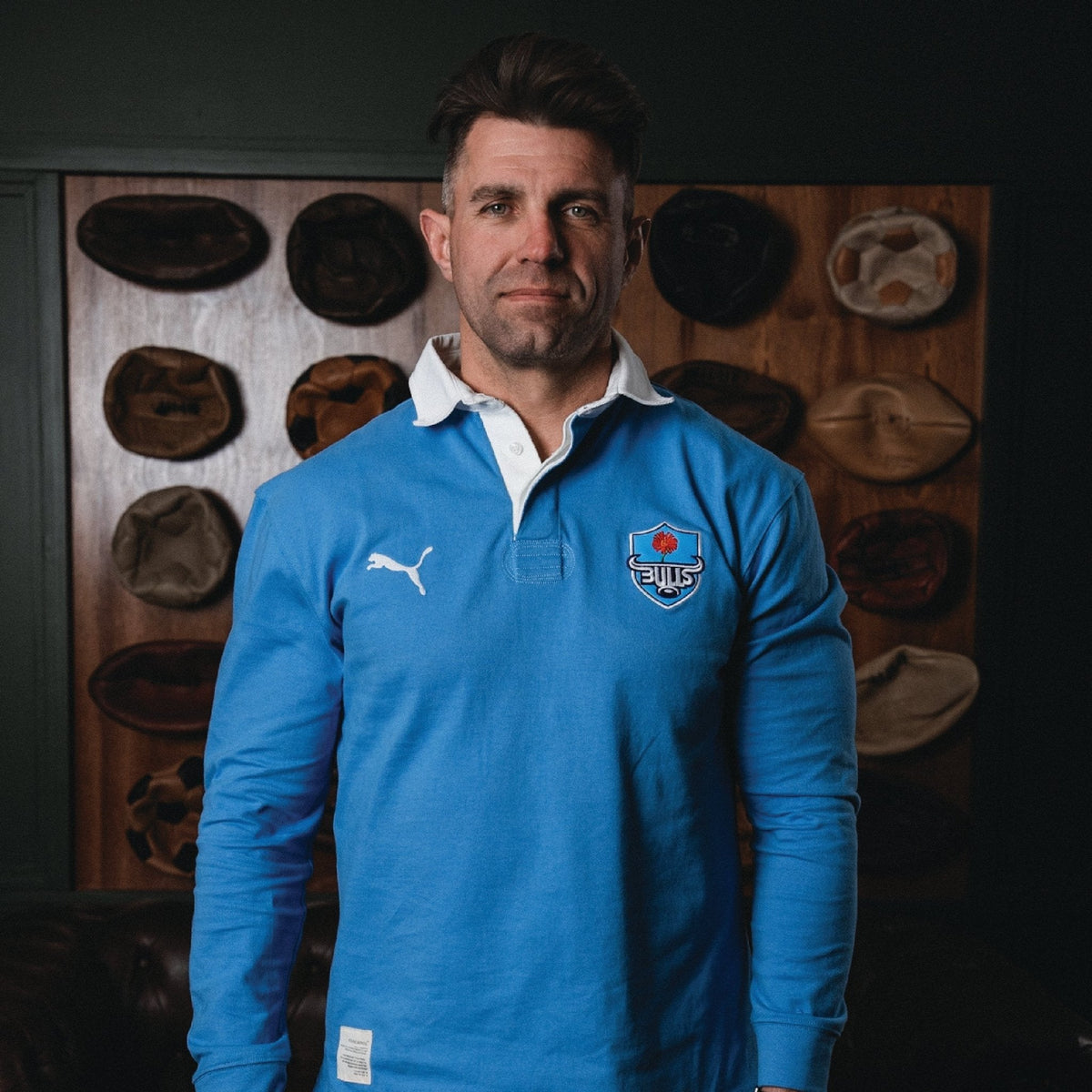 Provincial Bulls LS Rugby Jersey-Palace Blue