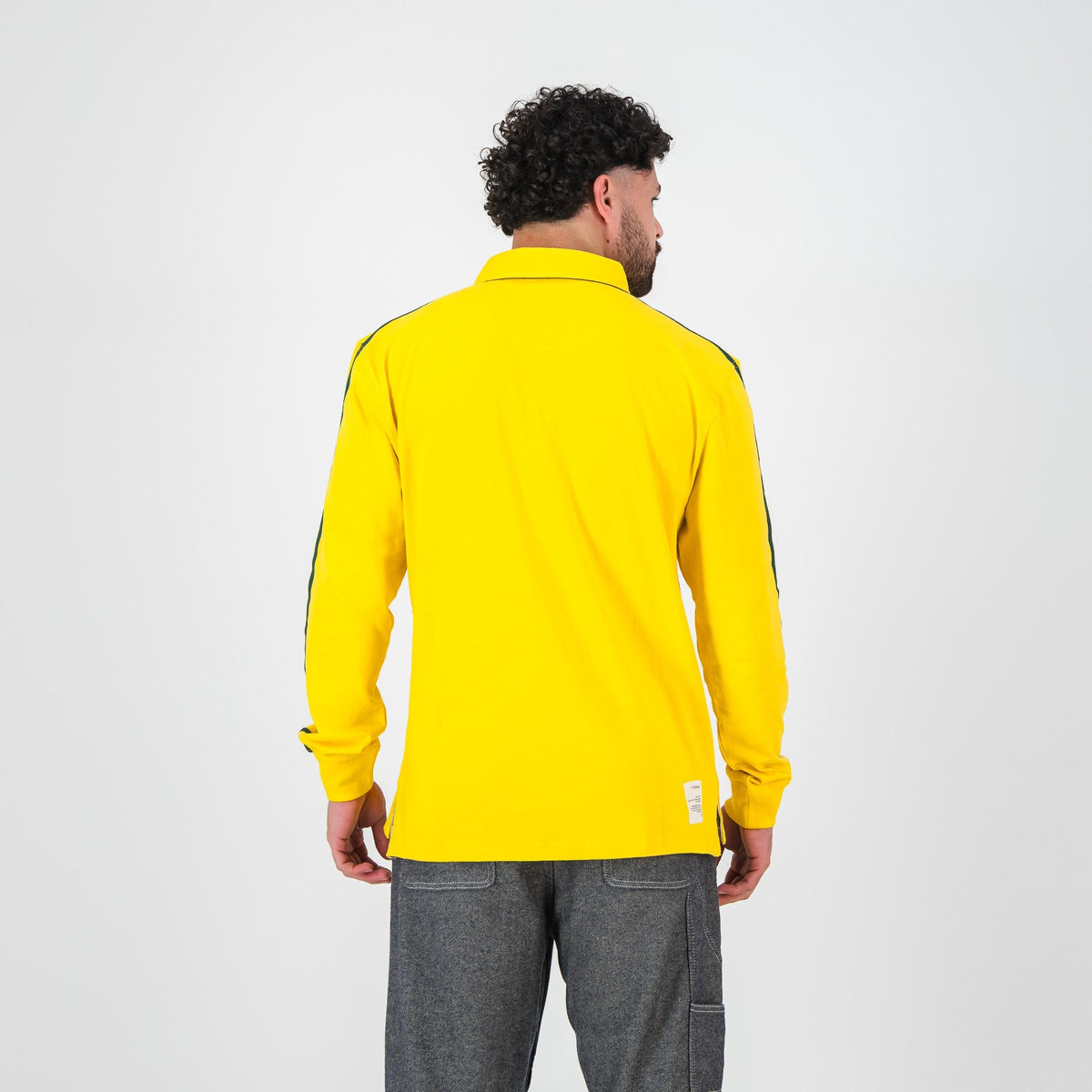 SA Supporters Flag SA LS Rugby Jersey-Spectra Yellow