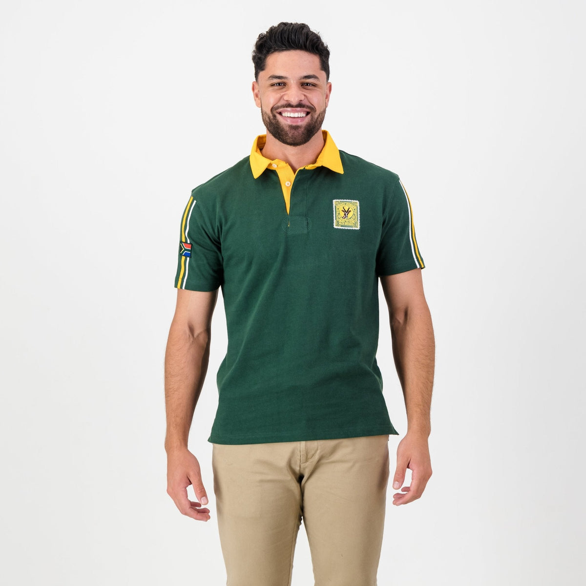 SA Supporters United SS Rugby Jersey-OS Green