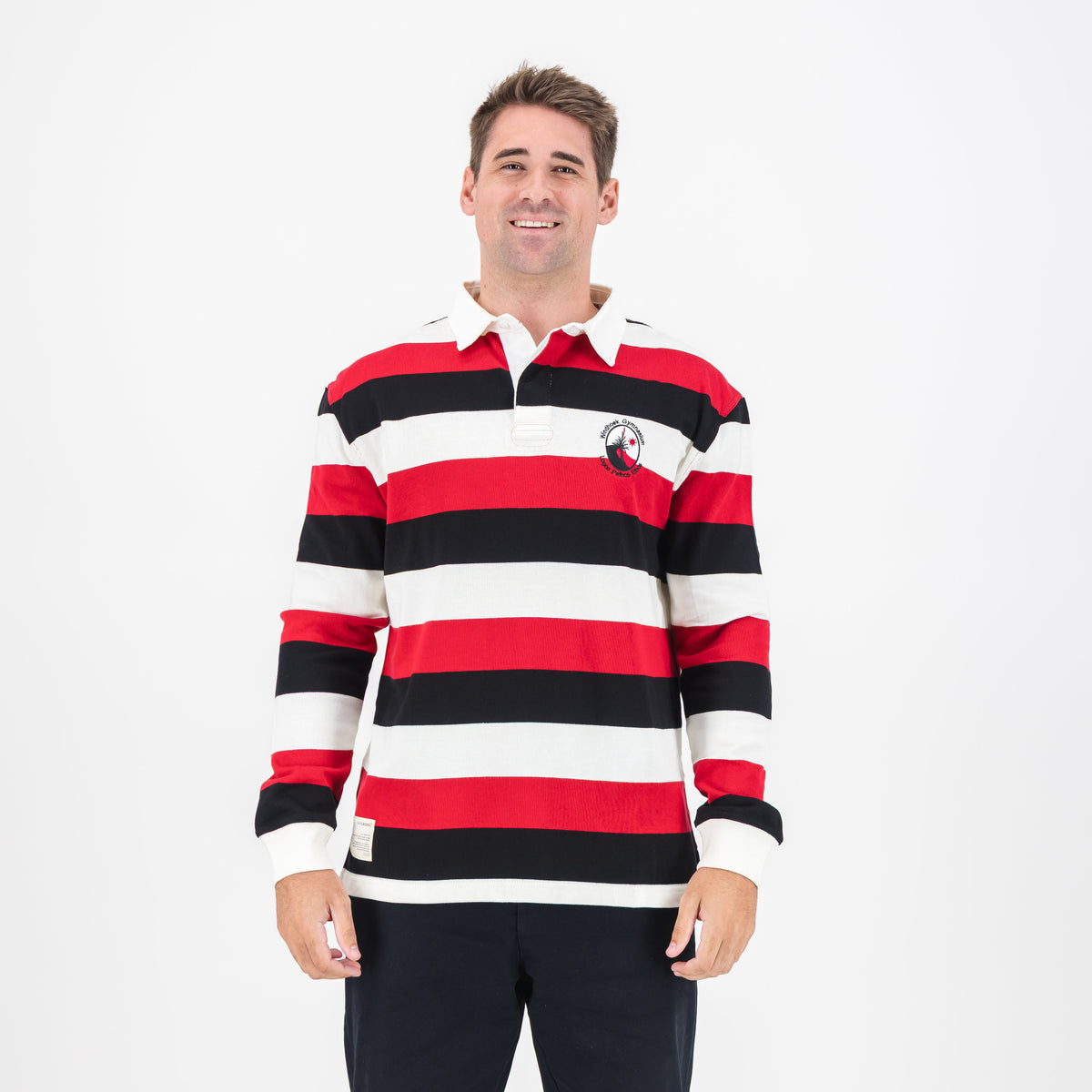 Schools Windhoek Gymnasium YD LS Rugby Jersey-White