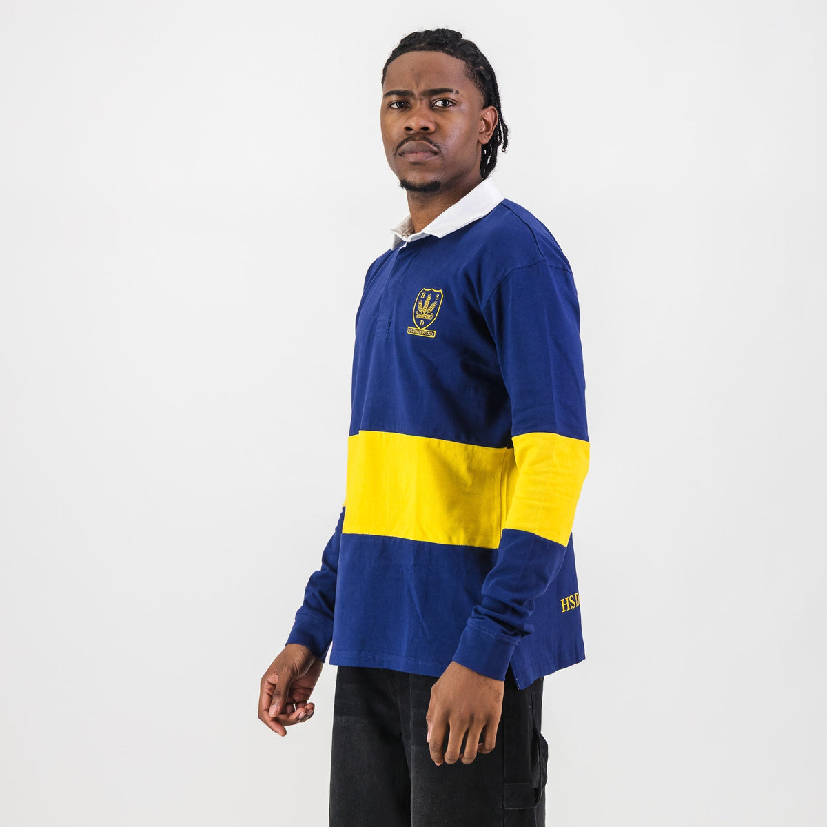 Schools Durbanville Hoërskool LS Rugby Jersey-Navy