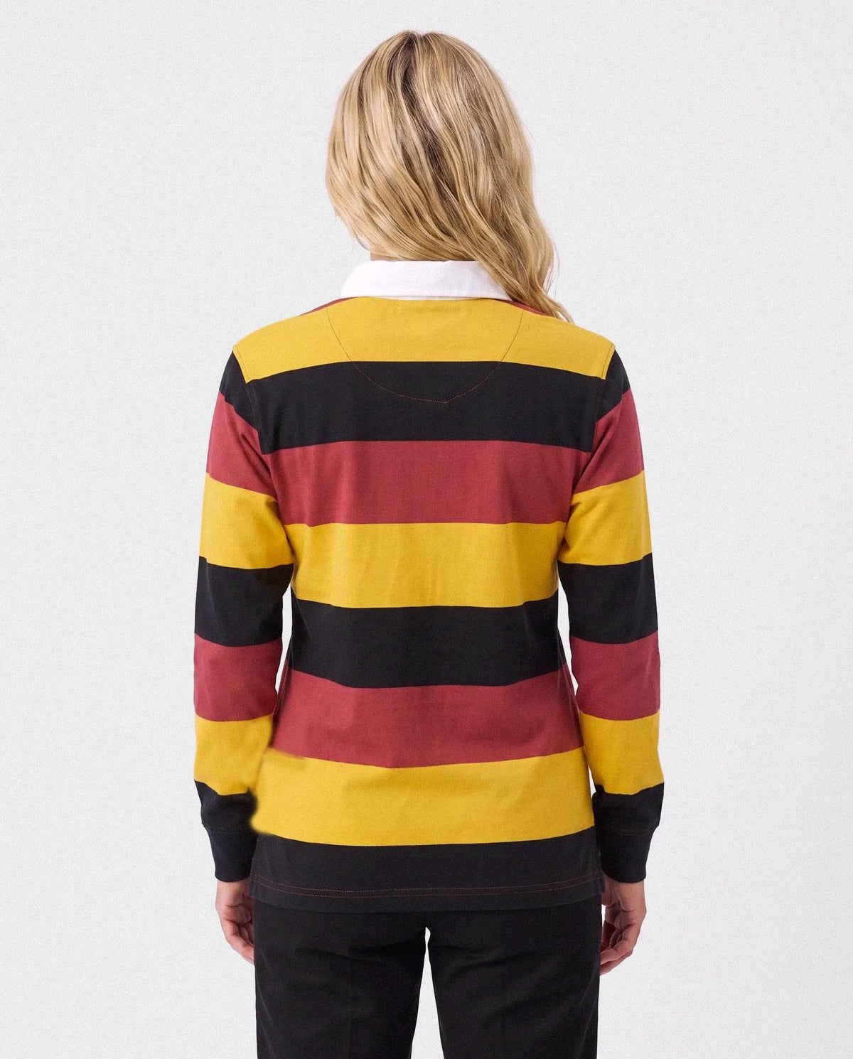 Schools EG Jansen Long Sleeve Rugby Jersey Yarn Dye Mixed