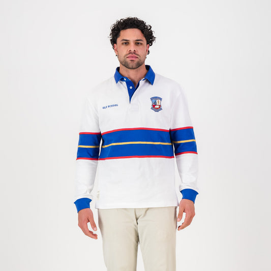 Schools Goudveld Hoërskool LS Rugby Jersey-White