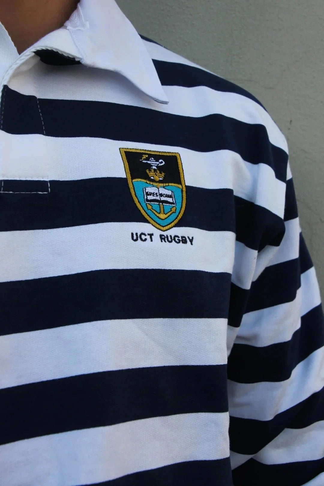 Schools Ikeys Varsity Cup LS Rugby Jersey-Navy