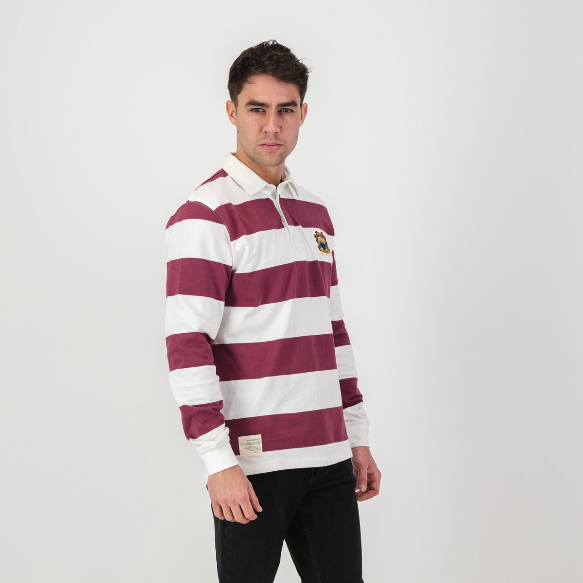 Schools Paul Roos LS Rugby Jersey-White