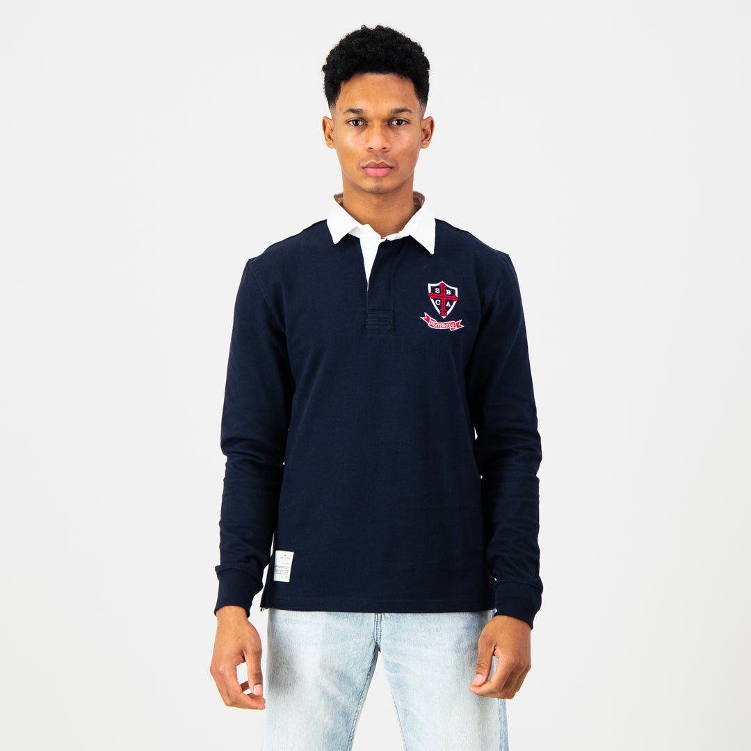 Schools St Benedict's LS Rugby Jersey-Navy