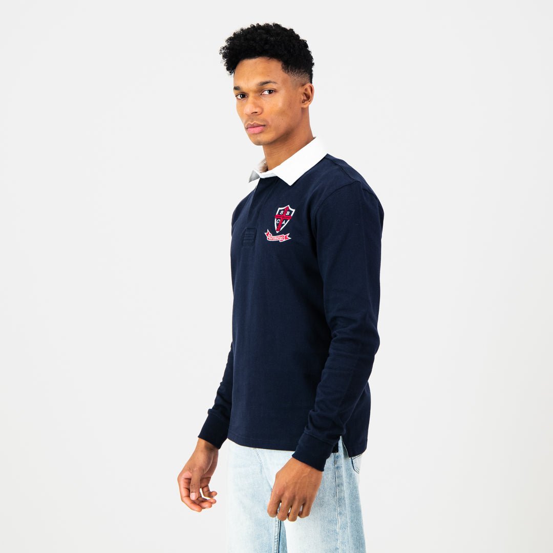 Schools St Benedict's LS Rugby Jersey-Navy