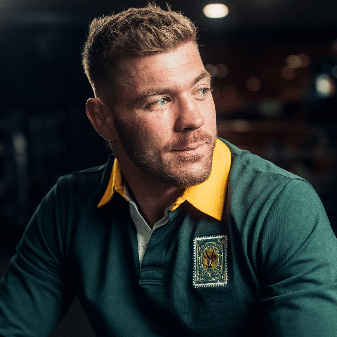 SA Supporters Classic LS Rugby Jersey - OS Green