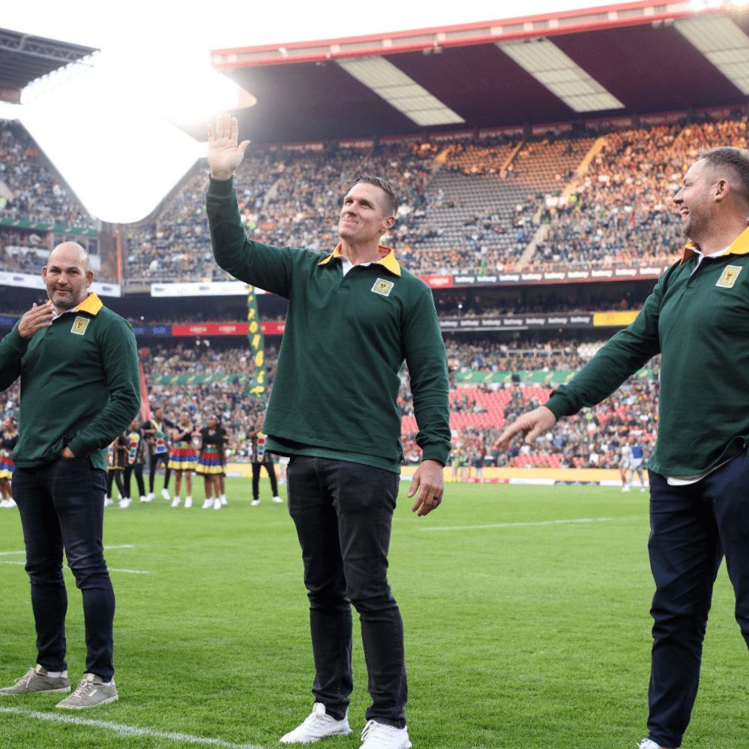 SA Supporters Classic LS Rugby Jersey - OS Green