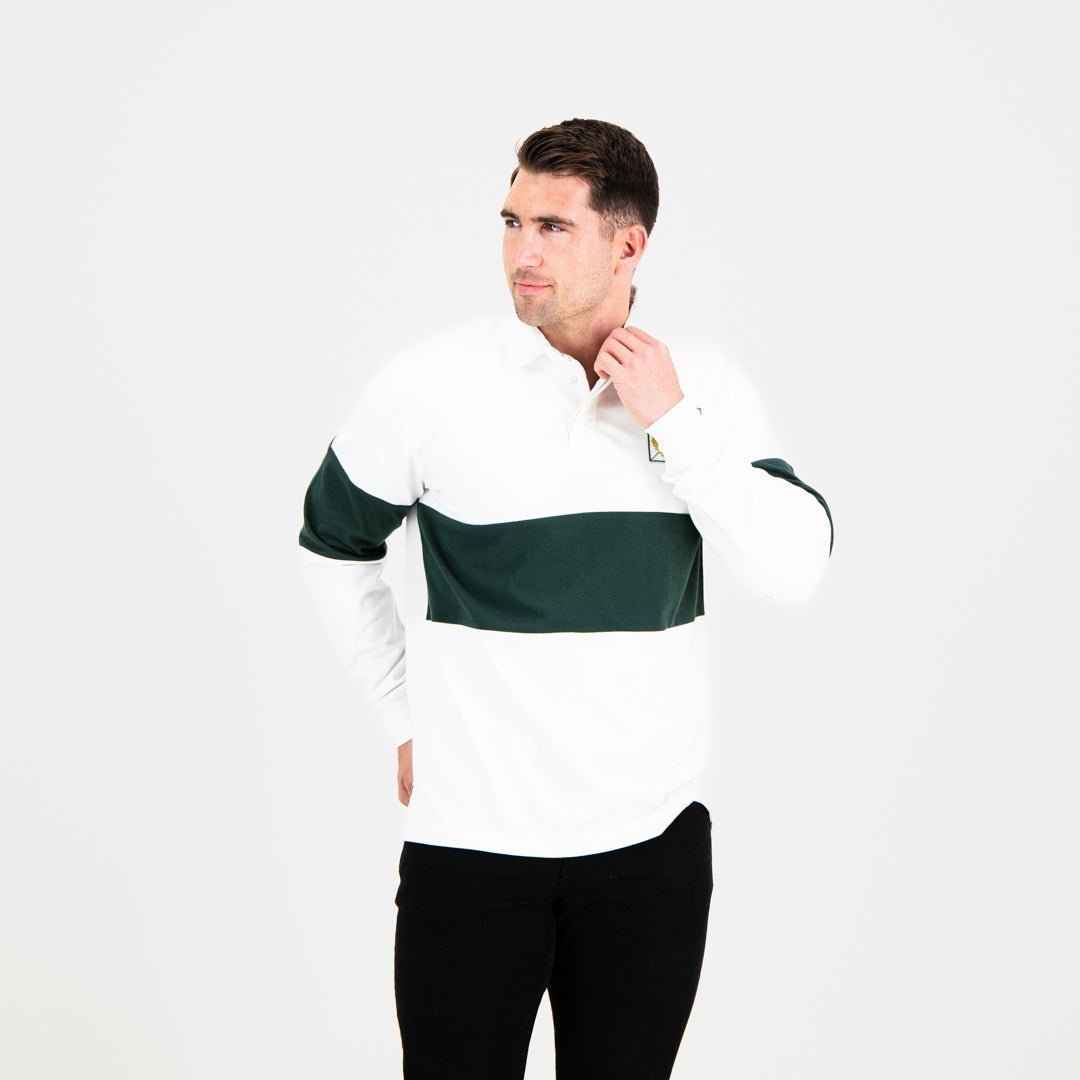 SA Supporters Panel LS Rugby Jersey-White