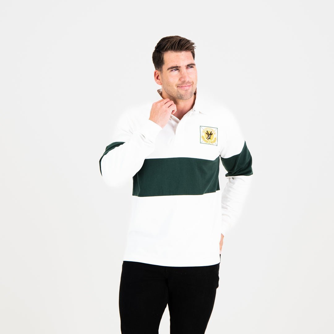 SA Supporters Panel LS Rugby Jersey-White