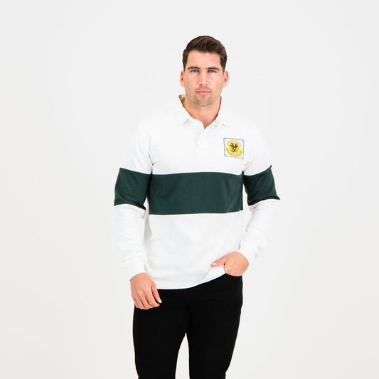SA Supporters Panel LS Rugby Jersey-White