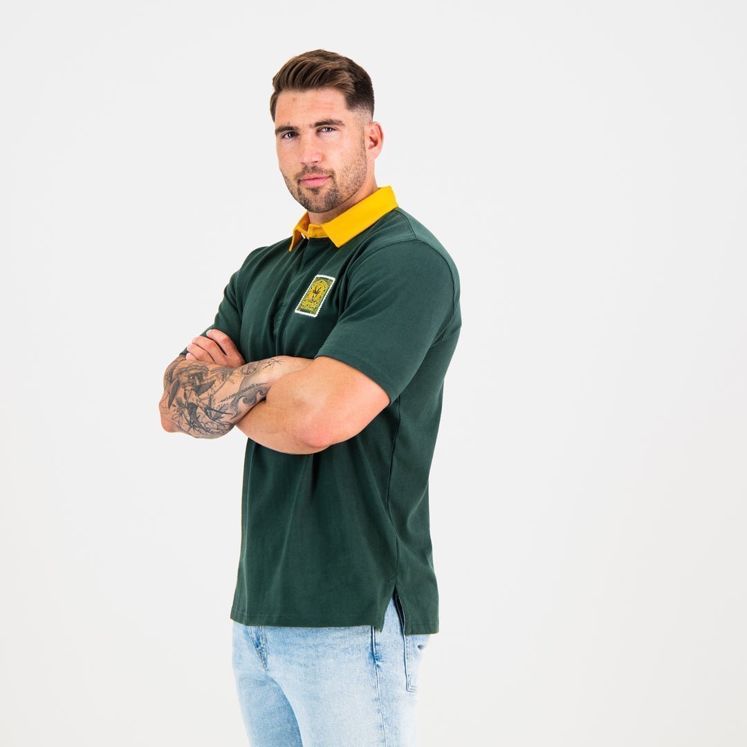 SA Supporters Classic SS Rugby Jersey - OS Green