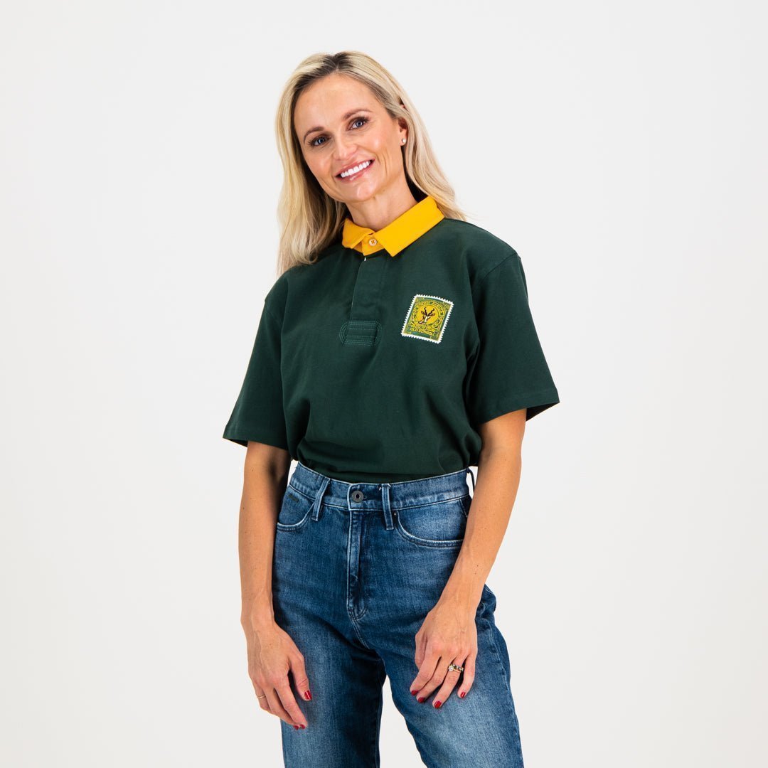 SA Supporters Classic SS Rugby Jersey - OS Green
