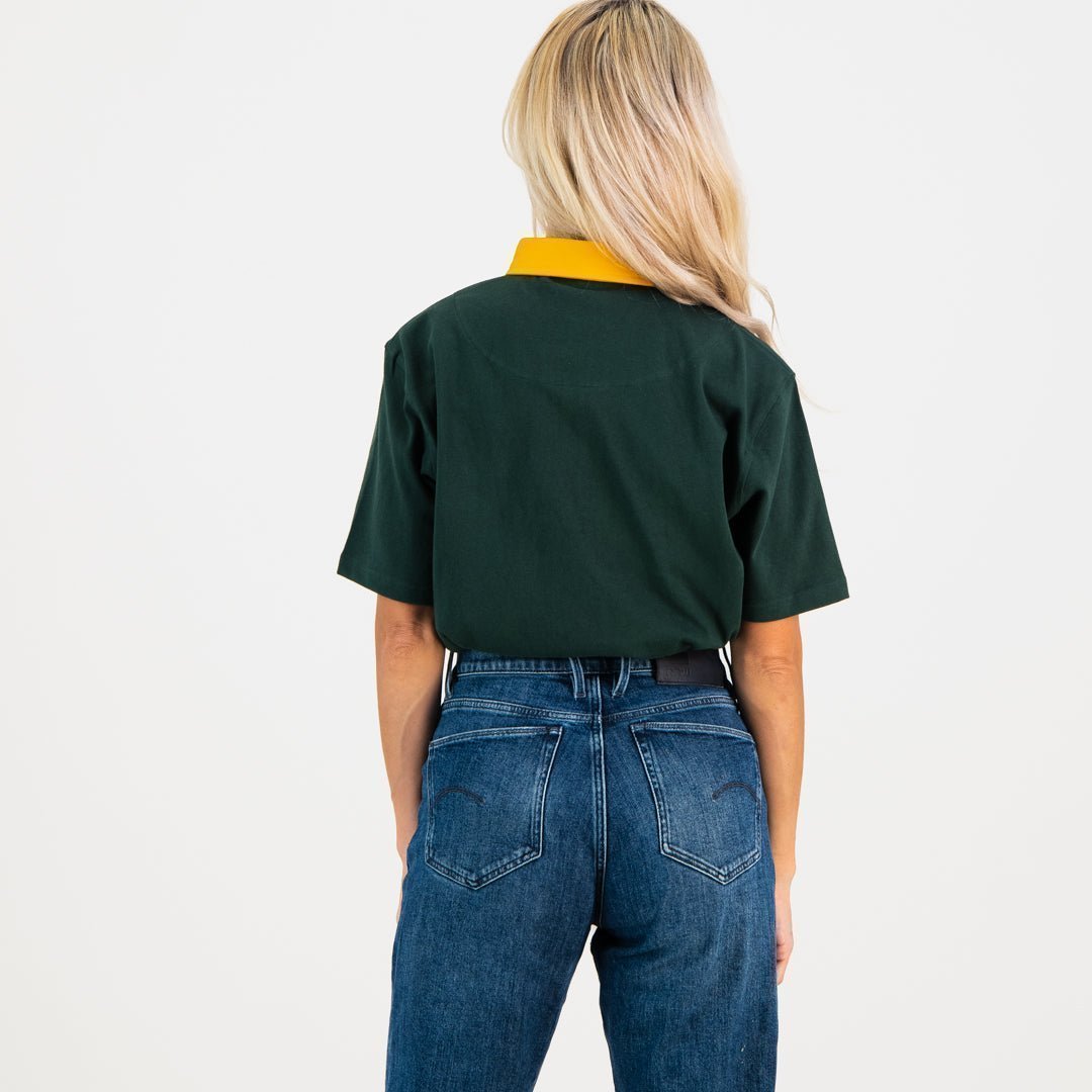 SA Supporters Classic SS Rugby Jersey - OS Green