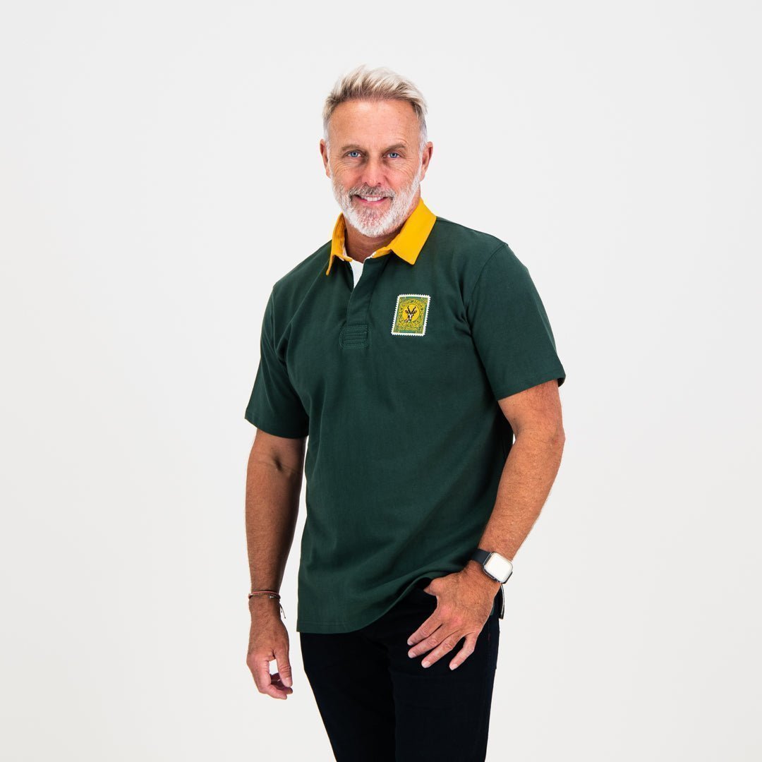 SA Supporters Classic SS Rugby Jersey - OS Green
